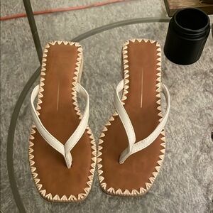 Dolce Vita Tan and Cream Sandals with Chic Style